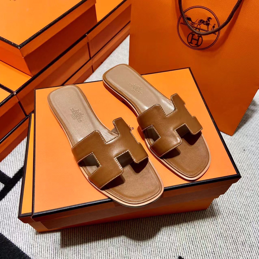 에르메스 올수공 오란 슬리퍼 샌들 스위프트 45